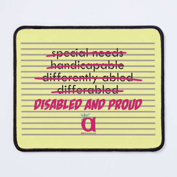 Item preview, Disabled and Proud designed and sold by ShopAWN.