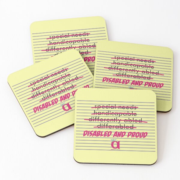 Item preview, Disabled and Proud designed and sold by ShopAWN.