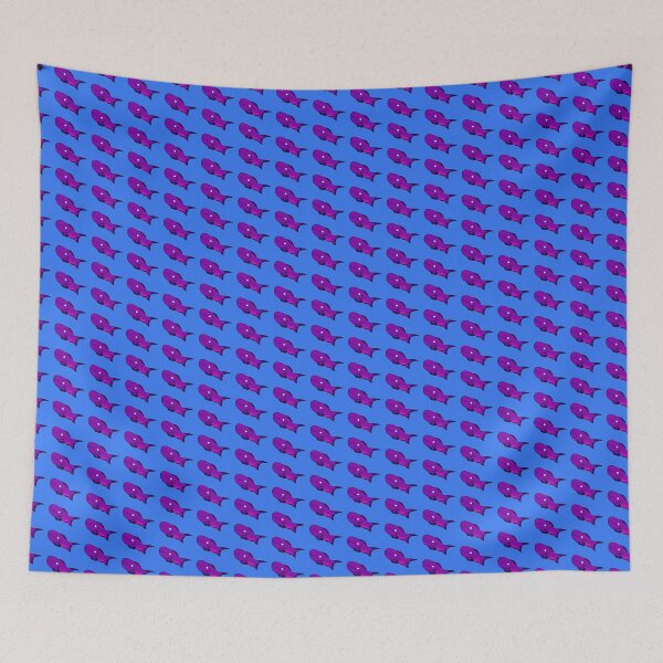 Item preview, Cute happy majenta Fish designed and sold by kukulgraphics.