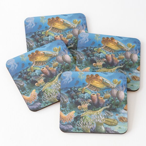 Item preview, Underwater Paleozoic Marine Landscape designed and sold by ScienceSource.