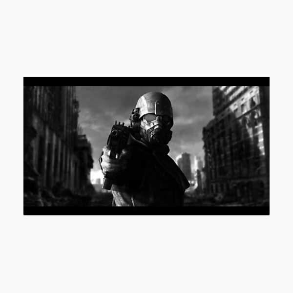 Fallout NCR Ranger With SMG Photographic Print