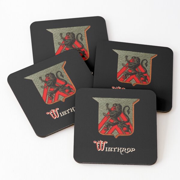 Item preview, Winthrop Family Coat of Arms designed and sold by Heraldica.
