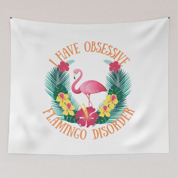 Item preview, obsessive flamingo disorder designed and sold by reka88.