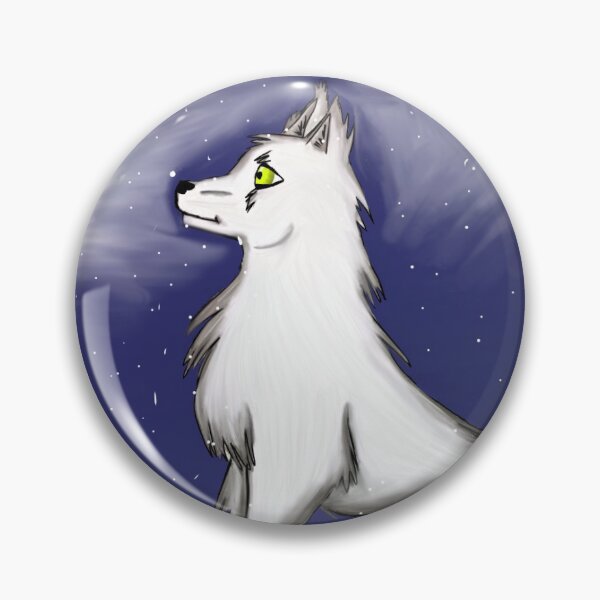 Artikelvorschau, Schneewolf entworfen und verkauft von SeriDrawMe.