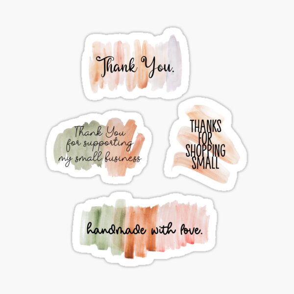 Item preview, Thank You, small business  designed and sold by RoseDesigns87.