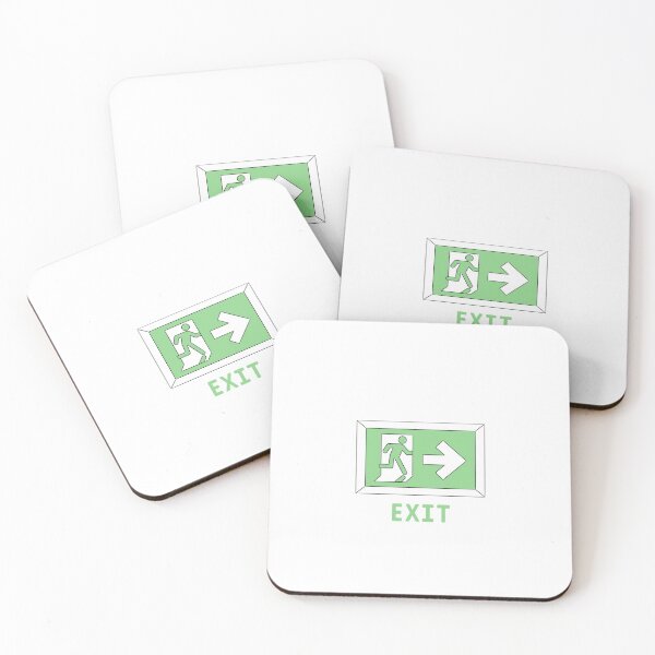 Item preview, exit sign designed and sold by NAD-990.