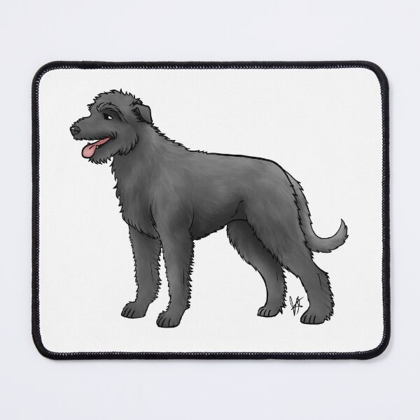 Item preview, Dog - Irish Wolfhound - Black designed and sold by Jennifer Stolzer.