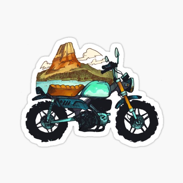 Any Bike is an ADV Bike Sticker
