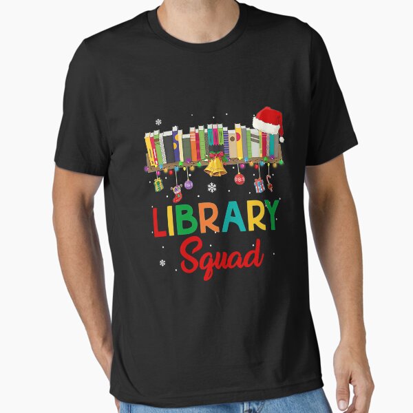 Item preview, Holiday Christmas Library Squad Christmas Book Lovers T-shirt designed and sold by arfinratul.