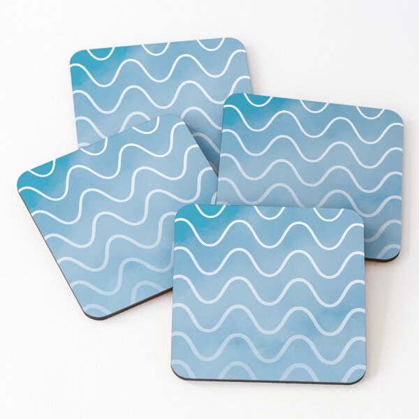 Item preview, Blue Ocean Waves designed and sold by Design Minds Boutique.