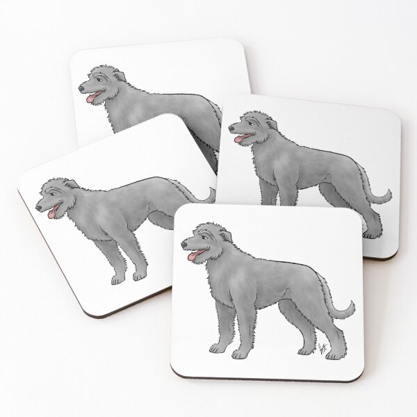 Item preview, Dog - Irish Wolfhound - Blue designed and sold by Jennifer Stolzer.