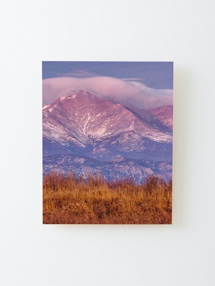 Alternate view of Mountain Majesties Mounted Print