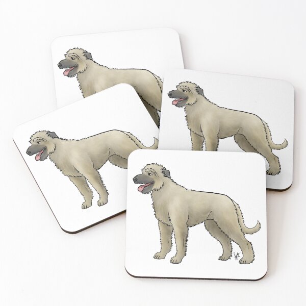 Item preview, Dog - Irish Wolfhound - Cream designed and sold by Jennifer Stolzer.
