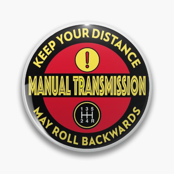 Item preview, Manual Transmission Sign - Keep Your Distance Warning designed and sold by molamode.