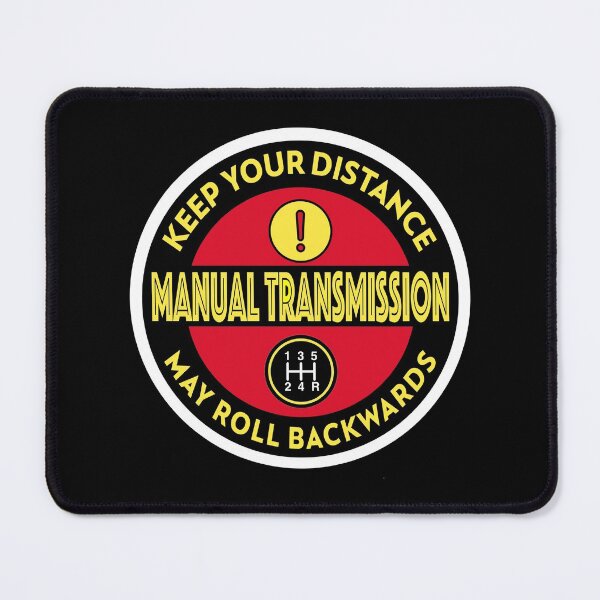 Item preview, Manual Transmission Sign - Keep Your Distance Warning designed and sold by molamode.