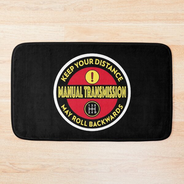 Item preview, Manual Transmission Sign - Keep Your Distance Warning designed and sold by molamode.