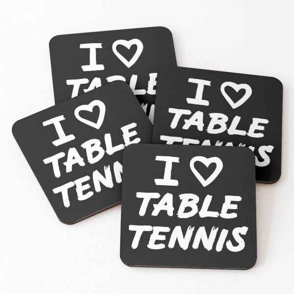 Item preview, I Love Table Tennis for Table Tennis Fans  designed and sold by Mochi-Merch.
