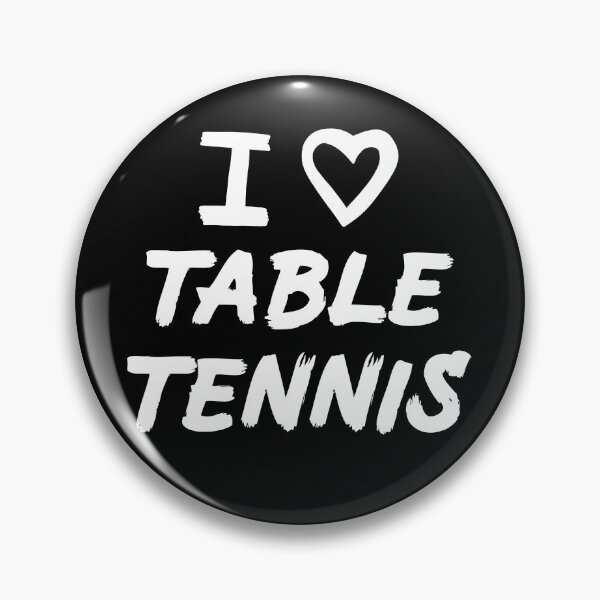 Item preview, I Love Table Tennis for Table Tennis Fans  designed and sold by Mochi-Merch.