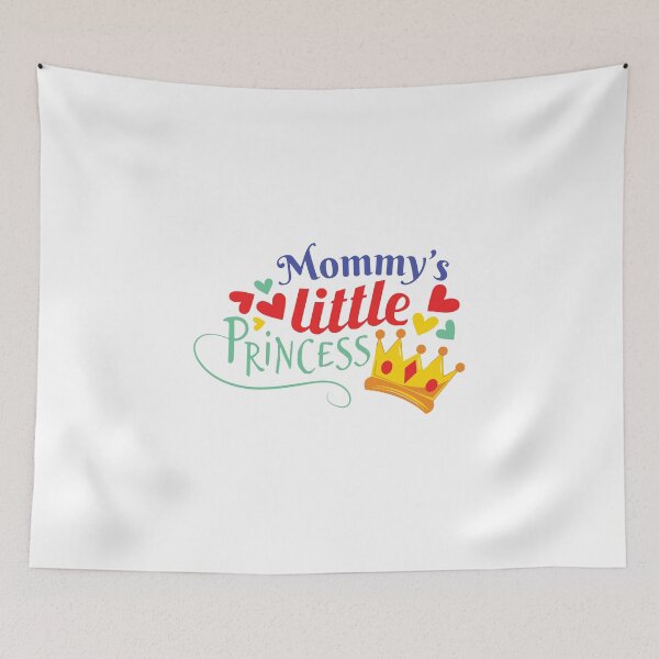Item preview, mommy's little Princes mother little angel daddy little kid birthday Vacation Inspiration Joy Mood designed and sold by DesignByHeartUK.