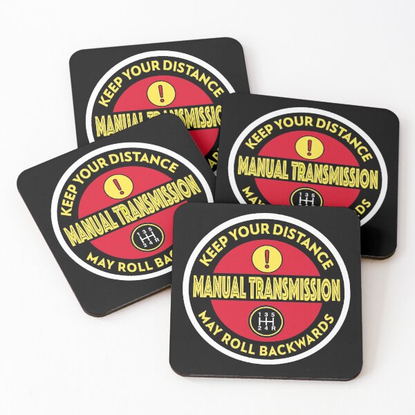 Item preview, Manual Transmission Sign - Keep Your Distance Warning designed and sold by molamode.