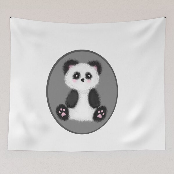 Item preview, Cute friendly panda designed and sold by StickoBun.