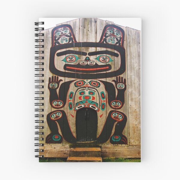 Item preview, Obra de arte de la casa del clan Tlingit designed and sold by ScienceSource.