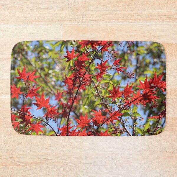 Item preview, Autumn Color Red Ornamental Maple Tree Leaves designed and sold by JariHawk.