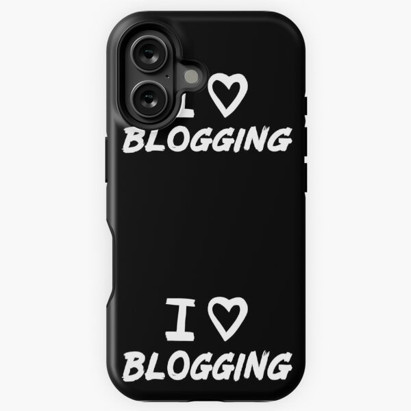 Vista previa del artículo con la obra «Me encanta escribir blogs para blogueros», diseñado y vendido por Mochi-Merch.