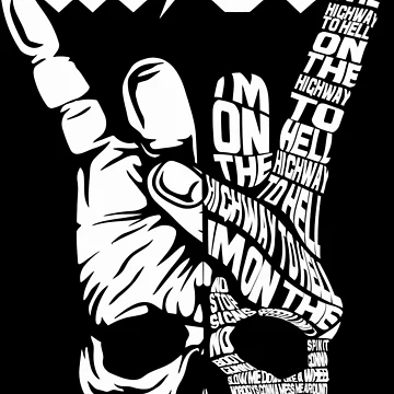 Artwork thumbnail, HARD ROCK CLASSIC ROCK DESIGN by MARIASDESIGNSS