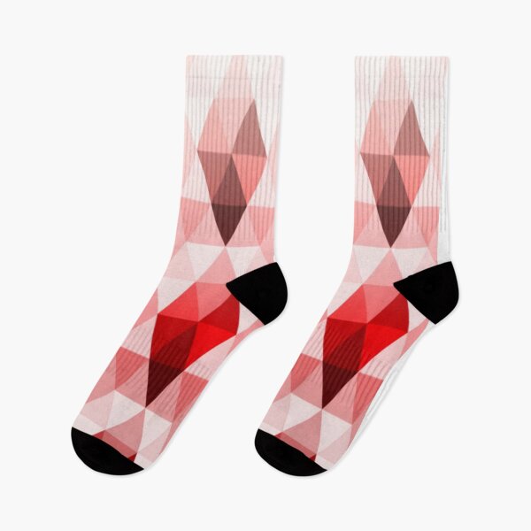 Item preview, Triangle Polygon Pattern Red Shades designed and sold by WearWolfDesigns.