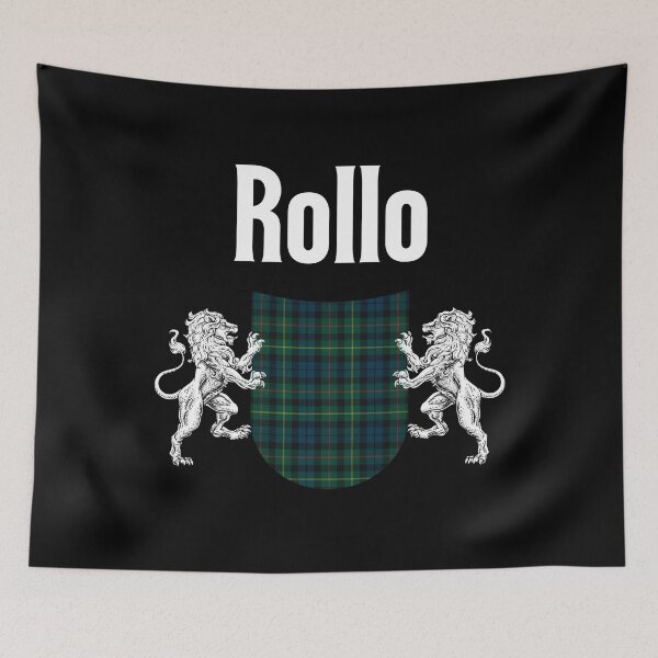 Item preview, Rollo Clan Scottish Name Coat Of Arms Tartan designed and sold by RosiesSticks.