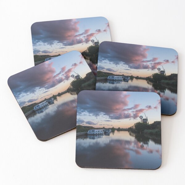 Item preview, Norfolk Broads windmill sunset designed and sold by cdkphotos.
