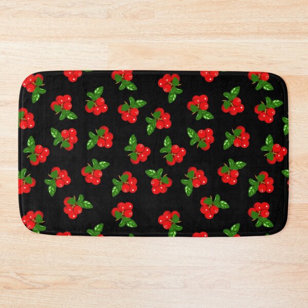 Item preview, Very berry, cranberry on black background. designed and sold by Natalya Alexandrou.