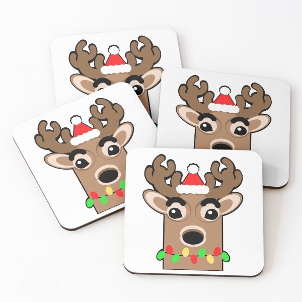 Item preview, Holiday Deer (Buck) designed and sold by ArtAndTell.