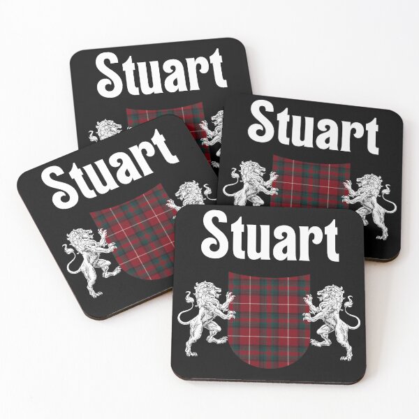 Item preview, Stuart Clan Scottish Name Coat Of Arms Tartan designed and sold by RosiesSticks.