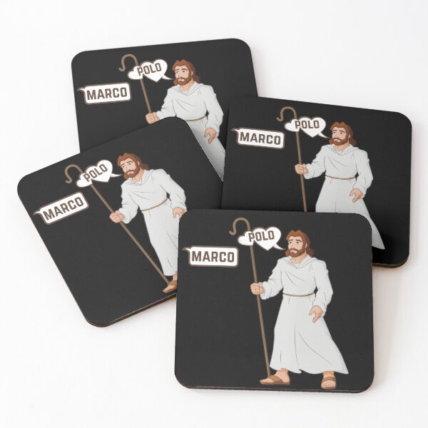 Item preview, Funny Jesus Design Marco Polo - Christian Dad Joke! designed and sold by TheKingdomAttic.