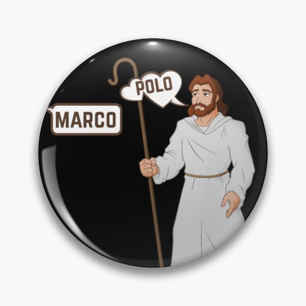 Item preview, Funny Jesus Design Marco Polo - Christian Dad Joke! designed and sold by TheKingdomAttic.
