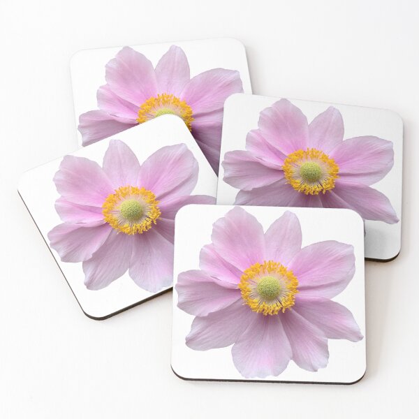 Item preview, Pink Anemone Flower Still Life Floral Photography designed and sold by CottoVerdi.