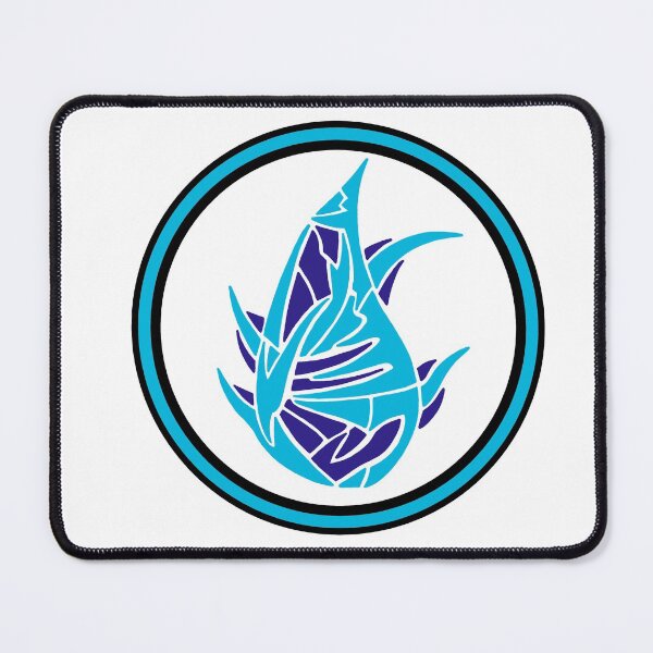 Blue Mana Symbol Magic the Gathering Mouse Pad