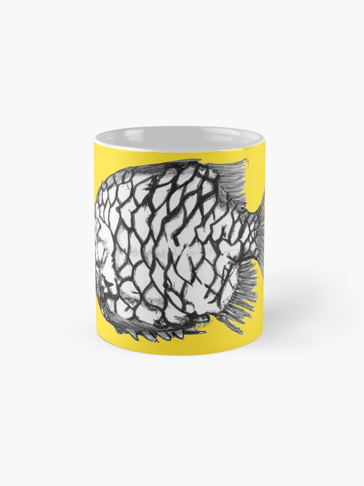 Alternate view of Bridget the Pineapple Fish Mug