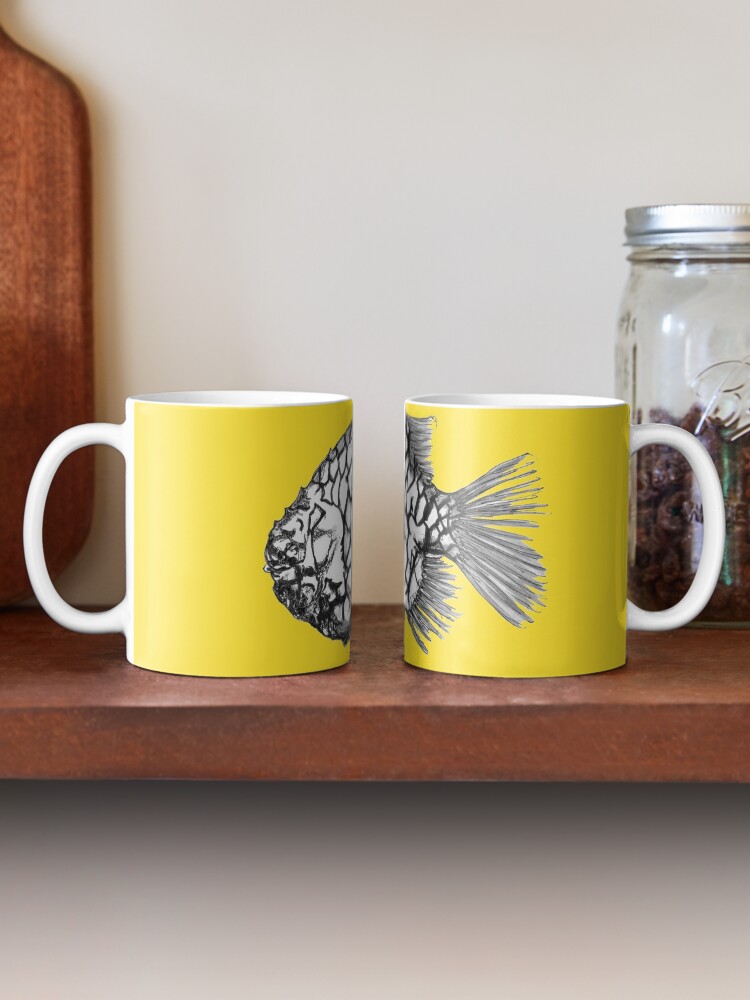 Alternate view of Bridget the Pineapple Fish Mug