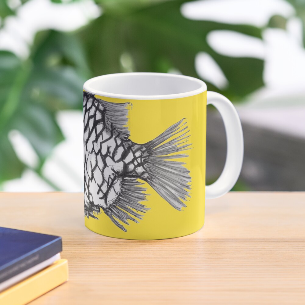 Bridget the Pineapple Fish Mug