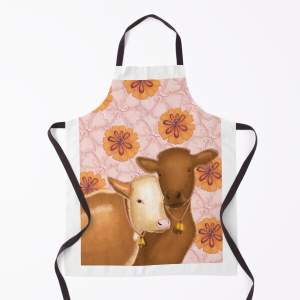 Item preview, Cows and Flowers designed and sold by Lauren Tenan.