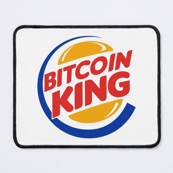 Item preview, Bitcoin King Funny Parody designed and sold by CryptoStyles00.