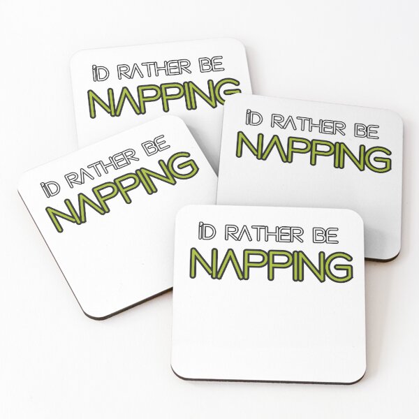 Item preview, I'd Rather Be Napping Relaxed Fit T-Shirt designed and sold by coccoPrints.