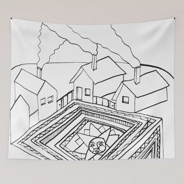 Item preview, The Sun rests in the small Main Square of the Village designed and sold by Istvan Ocztos.