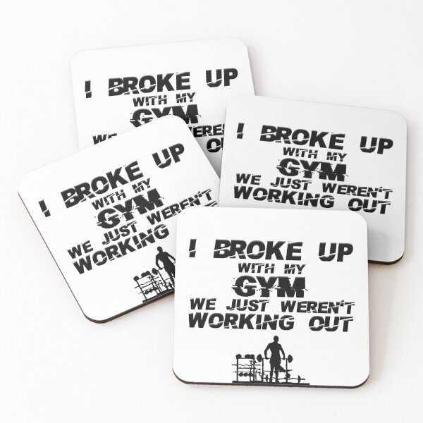 Item preview, I Broke up With my GYM we Just werent working out designed and sold by ErmessThiings.