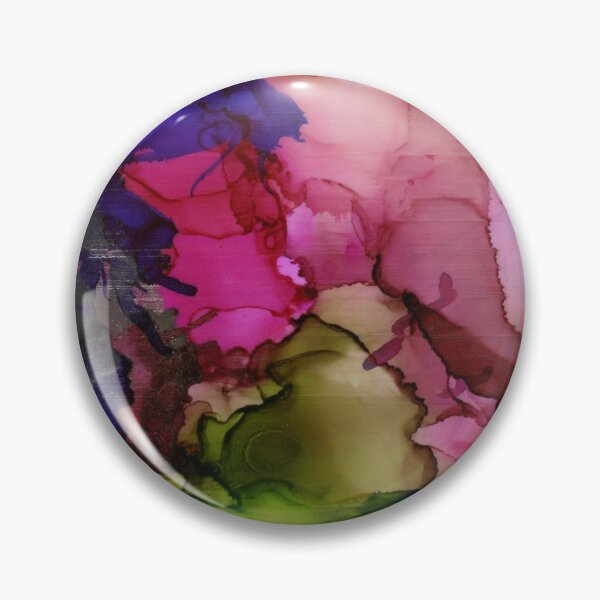 Item preview, Abstract in Green, Pink and Purple - One designed and sold by LymphomaLass.
