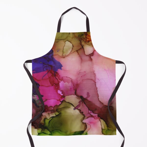 Item preview, Abstract in Green, Pink and Purple - One designed and sold by LymphomaLass.