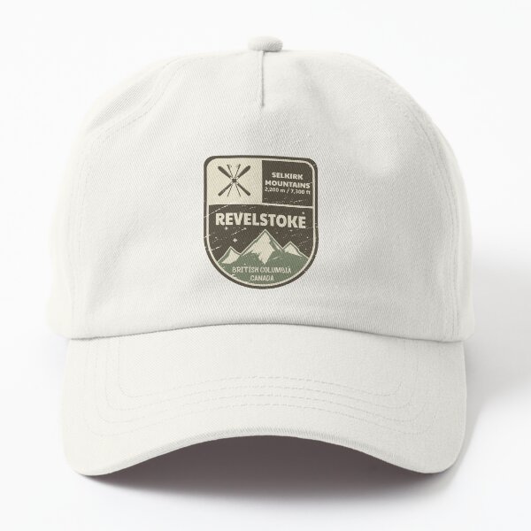 Revelstoke Selkirk Mountains Canada Dad Hat